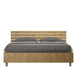 Letto Matrimoniale Testata Doghe Dritta Ankel Quercia Varie Misure
