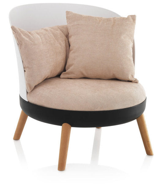 online Poltroncina Imbottita 70x81x72 cm in Microfibra Rosa