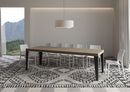  Tavolo Allungabile 160-420x90x77 cm Flame Tortora Telaio Antracite
