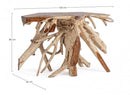 Consolle Lisandra 120x45 in Legno