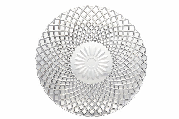 online Set 6 Piatti in Vetro Ø25,2 cm Villa d'Este Home Tivoli Imperial