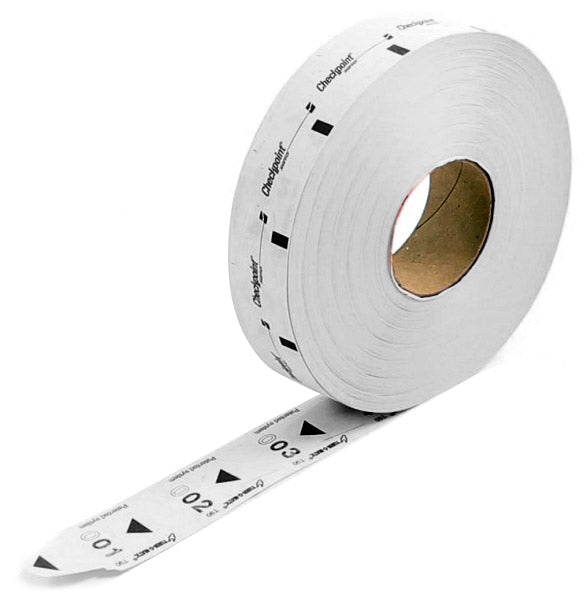 acquista 24000 Tickets per Distributore Eliminacode D900 Confezione 6 Rotoli x 4000 Visel Bianchi