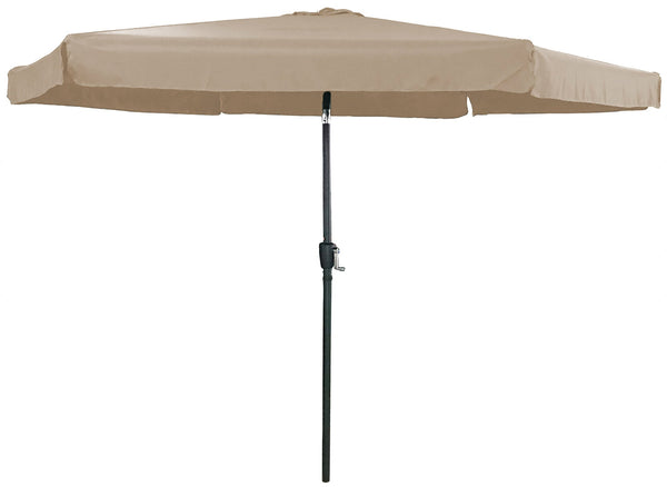 Ombrellone da Giardino 3x3m in Metallo e Poliestere Beige prezzo