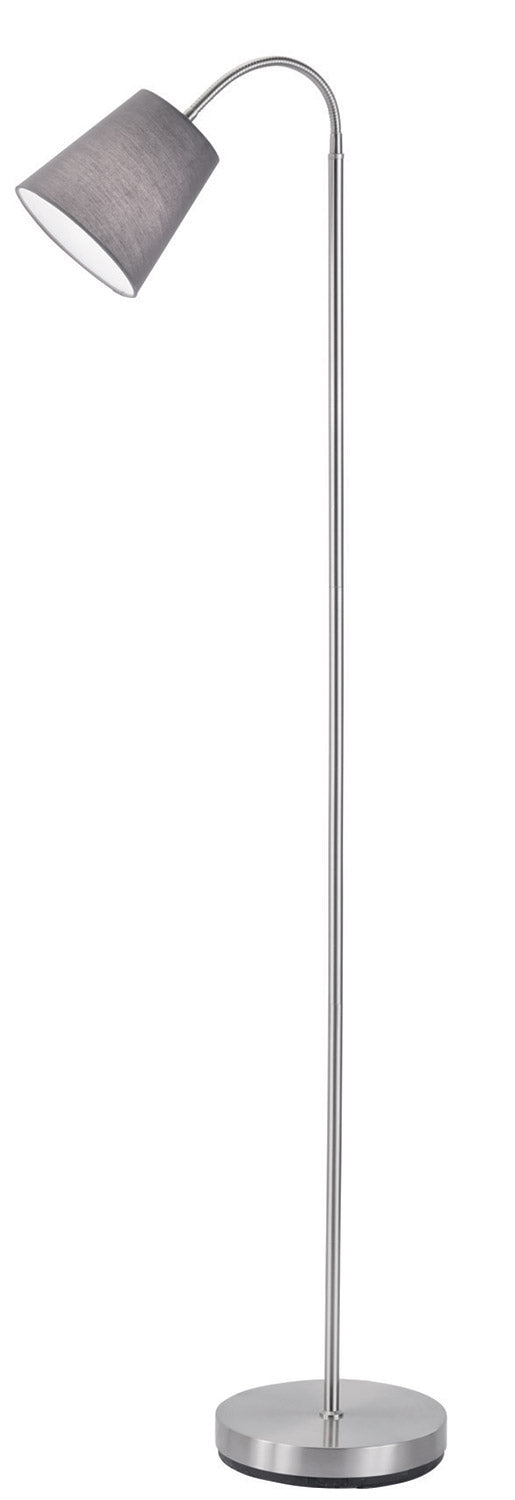 Piantana da Interno Attacco E27 in Metallo Nichel Opaco prezzo