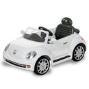 Macchina Elettrica per Bambini 6V con Licenza Volkswagen Maggiolino Maggiolone The Beetle