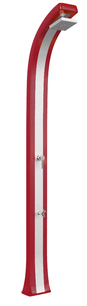 online Doccia da Giardino Miscelatore e Lavapiedi Arkema Spring Plus Fascia Inox Ruby
