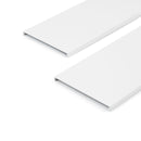 Set di Divisori Casseti Vertex-Concept L 600 Verniciato Bianco Tecnoplastica e Allumini Emuca