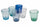 Set 6 Bicchieri Acqua in Pasta Di Vetro Soffiato 330 ml Villa d'Este Home Tivoli Cancun Marea
