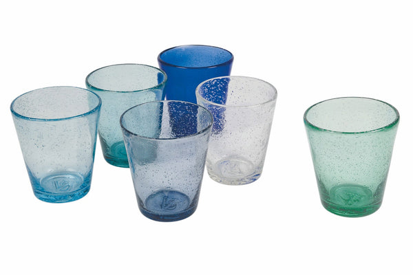 Set 6 Bicchieri Acqua in Pasta Di Vetro Soffiato 330 ml Villa d'Este Home Tivoli Cancun Marea online