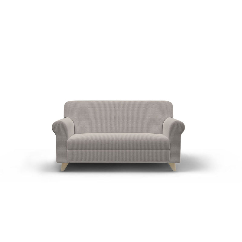 Copridivano Elasticizzato in Poliestere Iris Tortora Varie Misure