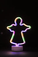 Angelo Luminoso Neon a Led H30 cm Soriani Multicolor
