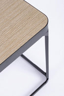 Set 2 Tavolini 50x30x55 cm Everitt in Legno