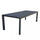 Tavolo Allungabile Houston 135/180x70x75h cm in Alluminio Antracite