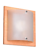 Applique da Interno Attacco E27 in Legno naturale Naturale