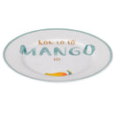 Set 6 Piattini Frutta Ø19x1,5 cm in New Bone China VdE Tivoli 1996 Le Travisate Bianco