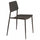 Sedia da Giardino Vega Impilabile 42x53x80 h cm in Acciaio Taupe