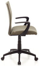 Sedia da Ufficio Operativa in Tessuto Milano Verde