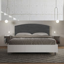 Letto Matrimoniale Antilia Grigio Varie Misure