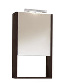 Specchiera 1 Anta in Melaminico 52x18x75cm TFT Giava Wengè Specchio