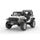Auto Elettrica per Bambini Offroad 2 Posti Gravity XMX-655 con Telecomando Batteria 12V Bianco