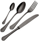 Servizio Set di Posate 24 Pezzi in Acciaio 18/10 PVD Eme Domus Black
