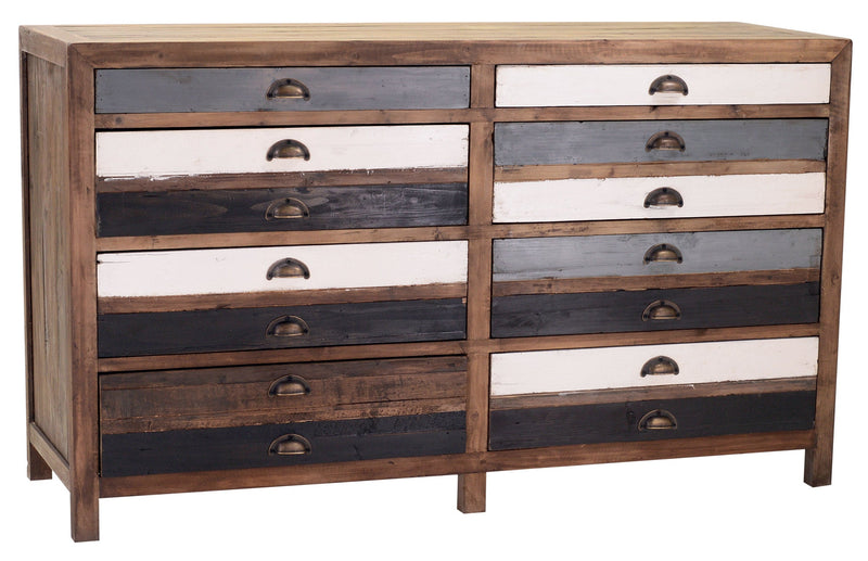 Cassettiera in Legno di Cedro 14 Cassetti