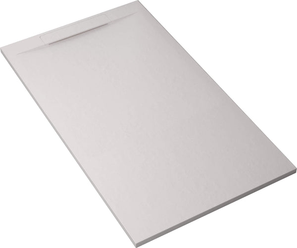 sconto Piatto Doccia in Pietra Bonussi Ardesia Calcutta Bianco Varie Misure