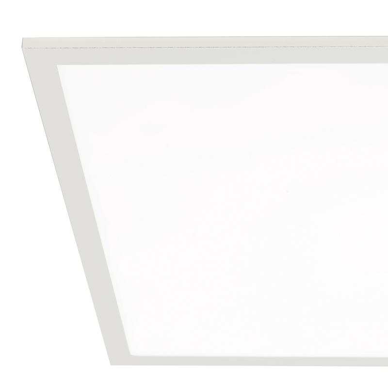 Faretto Incasso Alluminio Quadrato Bianco Controsoffitto Led 40 watt 5000 K