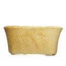 Divano 2 posti Argentario velluto mostarda