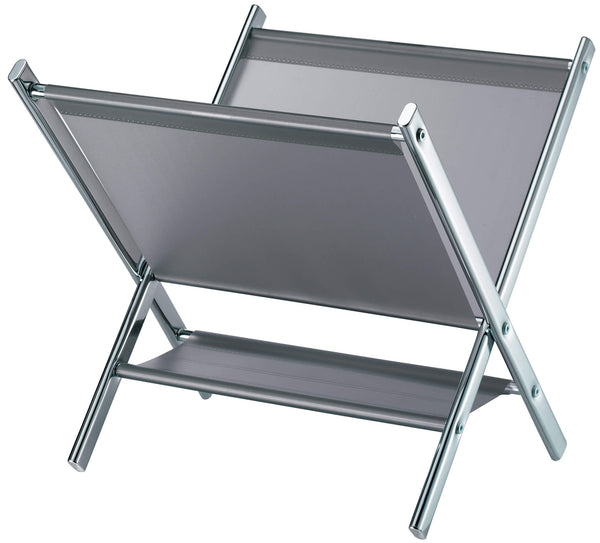 Portariviste in Acciaio 41,5x39,5x39 cm Fadi Cromato prezzo