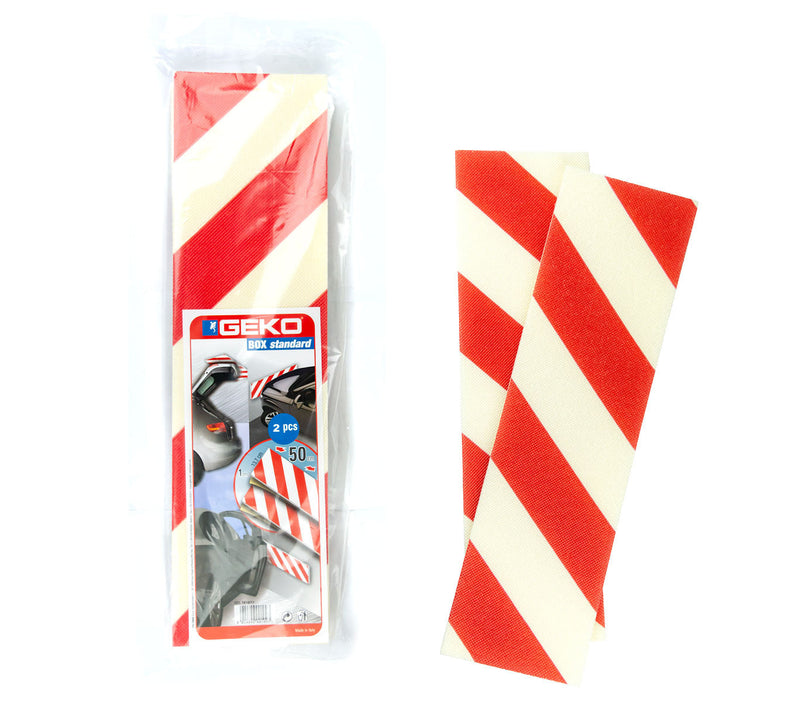 Kit 2 pannelli antiurto 50x13,7 cm per garage e box