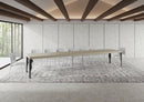  Tavolo Allungabile 160-420x90x77 cm Paxon Premium Cashmere Telaio Antracite