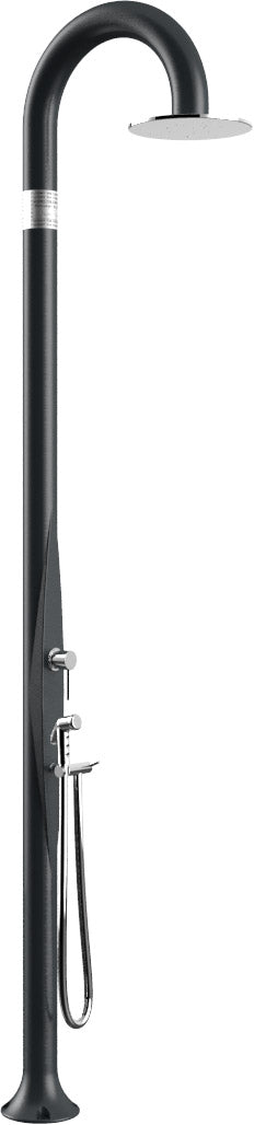 Doccia da Esterno Giardino Miscelatore e Doccetta Arkema Funny Yin Grigio Antracite acquista