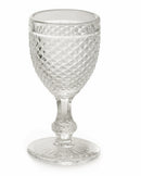 Set 6 Calici Ø8,2x16,5 cm in Vetro Villa d'Este Home Tivoli Diamond Trasparente