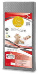 Materasso per Culla Lettino 60x125 cm H12 cm Italbaby Termoclima Bianco