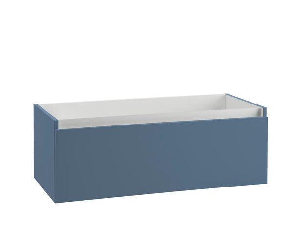 prezzo Mobile Bagno Sospeso 100 cm in Legno TFT Ibiza Blu Opaco