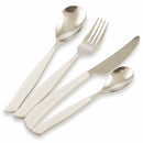 Servizio Set di Posate 24 Pezzi in Acciaio Inox Villa d'Este Dune Bianco