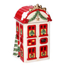 Casetta resina rosso cm 12x11xh20,5