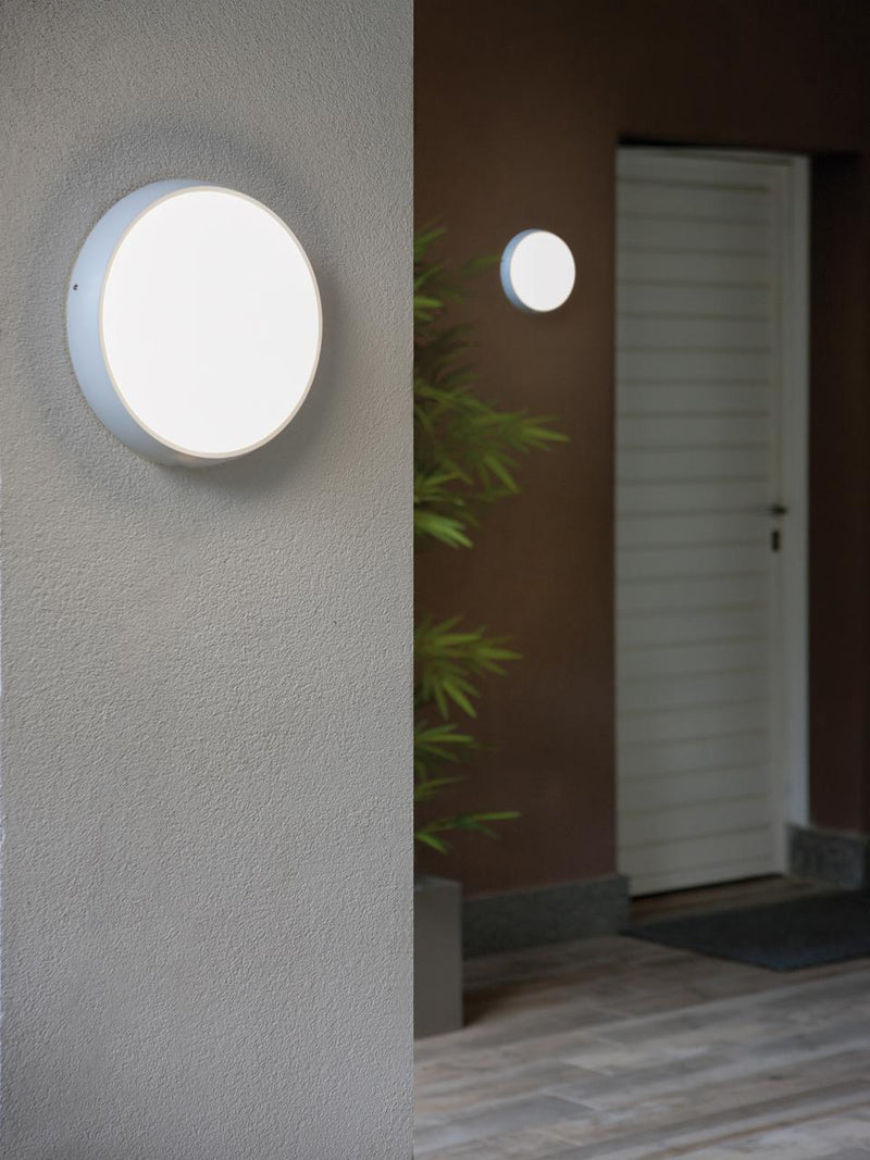 Plafoniera da Esterno a LED 72 8W Tonda Sovil Doris Bianco