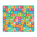 Tappeto Morbido per Bambini 200x160 cm Arrotolabile Doppia Grafica Multicolore