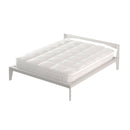 Topper Trapuntato 800 gr/mq con Fascia Coprimaterasso Morfeo Bianco Varie Misure