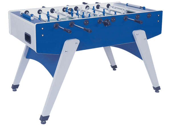 Calciobalilla in Mdf Blu con Aste Uscenti Garlando G-2000 Weatherproof prezzo