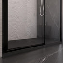 Box Doccia Angolare 70x160 cm 2 Ante Scorrevoli in Cristallo Trasparente Bonussi Eliane Varie Misure