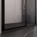Box Doccia Angolare 70x160 cm 2 Ante Scorrevoli in Cristallo Trasparente Bonussi Eliane Varie Misure
