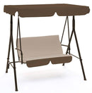 Dondolo 2 Posti da Giardino 151x110x154 cm in Acciaio