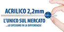 Porta Doccia 1 Anta a Soffietto in PVC H185 cm Dorini Bianco Varie Misure