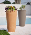 Vaso in Polietilene Dafne 40 Cappuccino Varie Misure