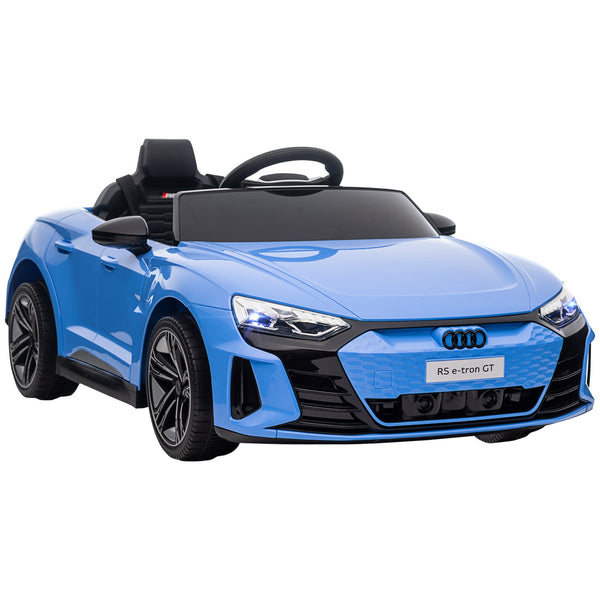 Macchina Elettrica per Bambini Licenza Audi RS con Telecomando Blu e Nero prezzo