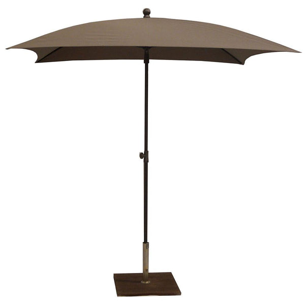 online Ombrellone da Giardino 200x200 cm Palo Ø27 mm in Acciaio Maffei Kronos Tortora