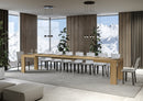 Tavolo Allungabile 160-420x90x77 cm Roxell Quercia Naturale